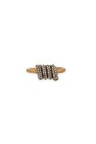 Pave Twisted Ring