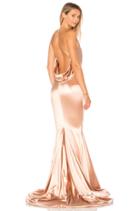 Satin Barthelemy Gown