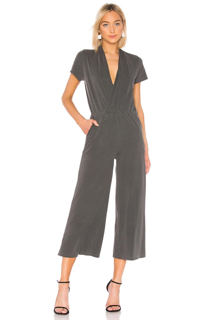 Nathalia Cross Over Tee Jumpsuit