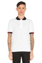 Tipped Cuff Pique Polo