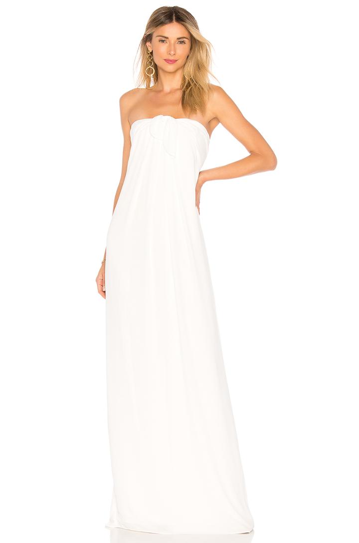 Front Tie Detail Gown