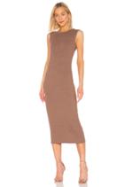 Scoop Back Muscle Midi Dress