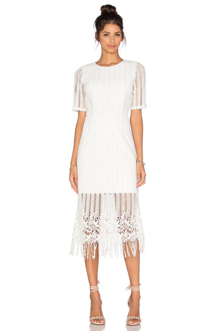 Fringe Midi Dress
