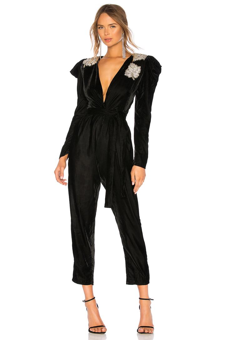 Madison Velvet Jumpsuit
