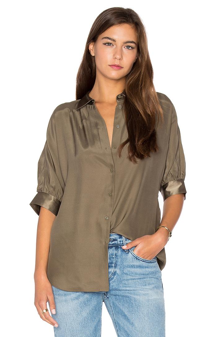 Dolman Silk Blouse
