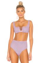 Erin Stripe Bikini Top