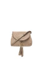 Polly Leather & Suede Shoulder Bag