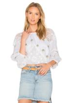 Carolina Mindset Embroidered Top