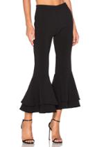 X Revolve Supafly Crop Double Ruffle Pant