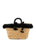 Luly Tote Black Fringe Tote