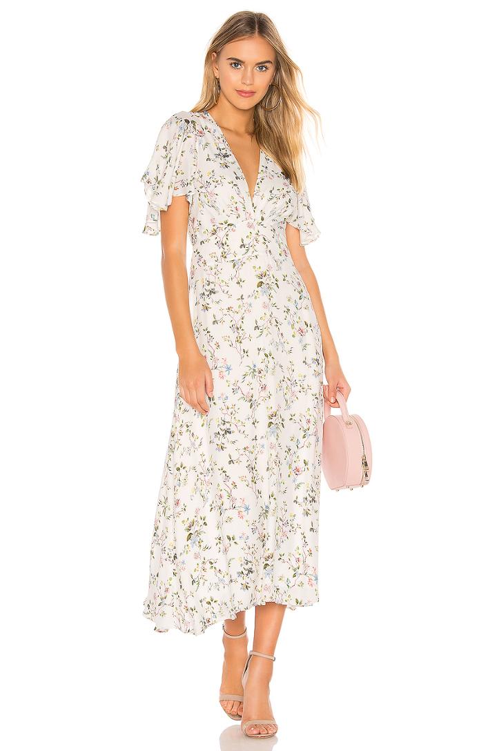 Flutter Midi Dress