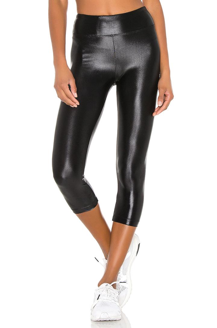 Lustrous High Rise Capri