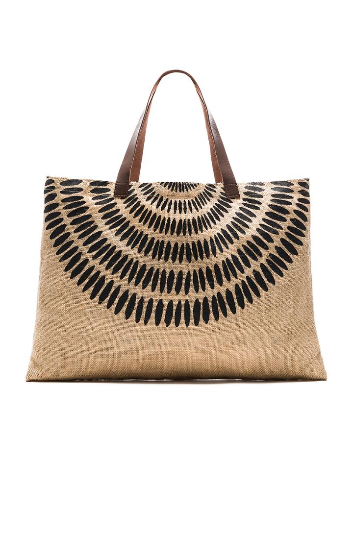 X Revolve Jute Tulum Bag