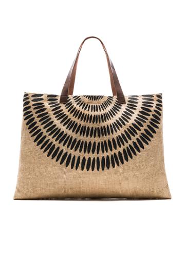X Revolve Jute Tulum Bag