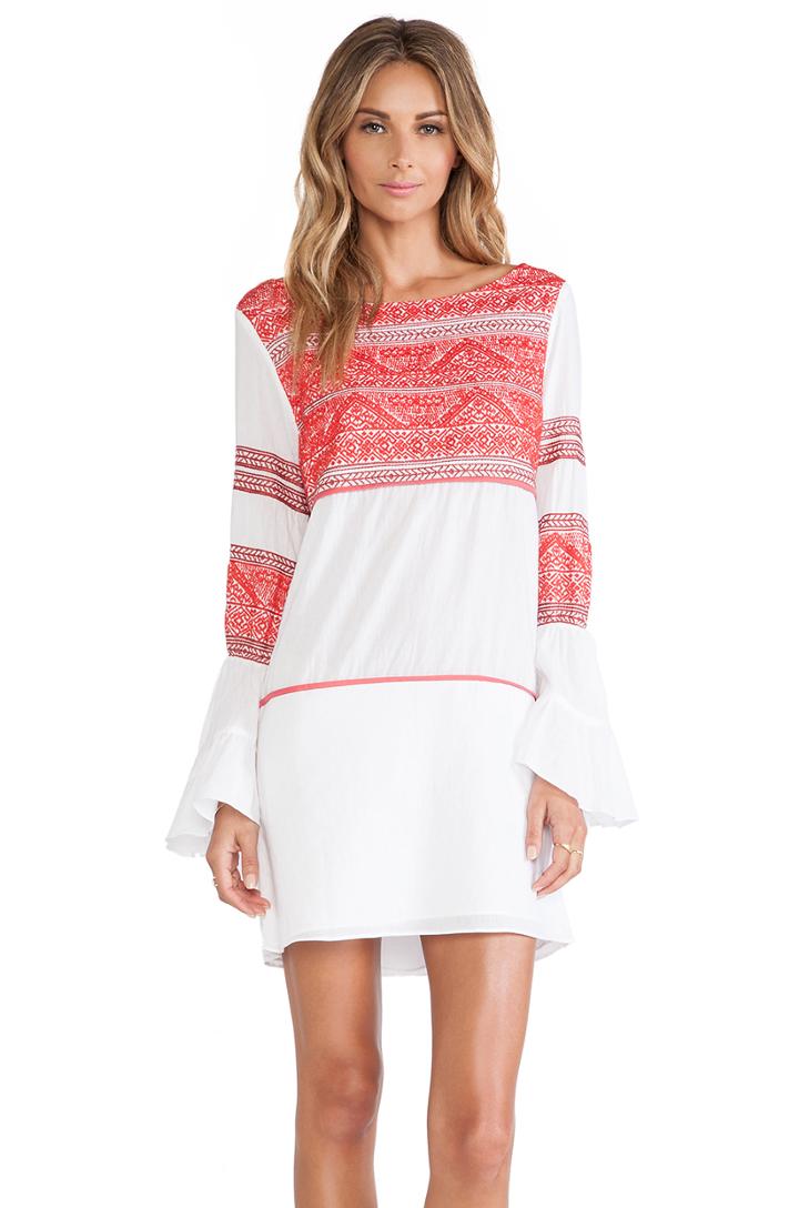 Kilim Embroidered Short Dress