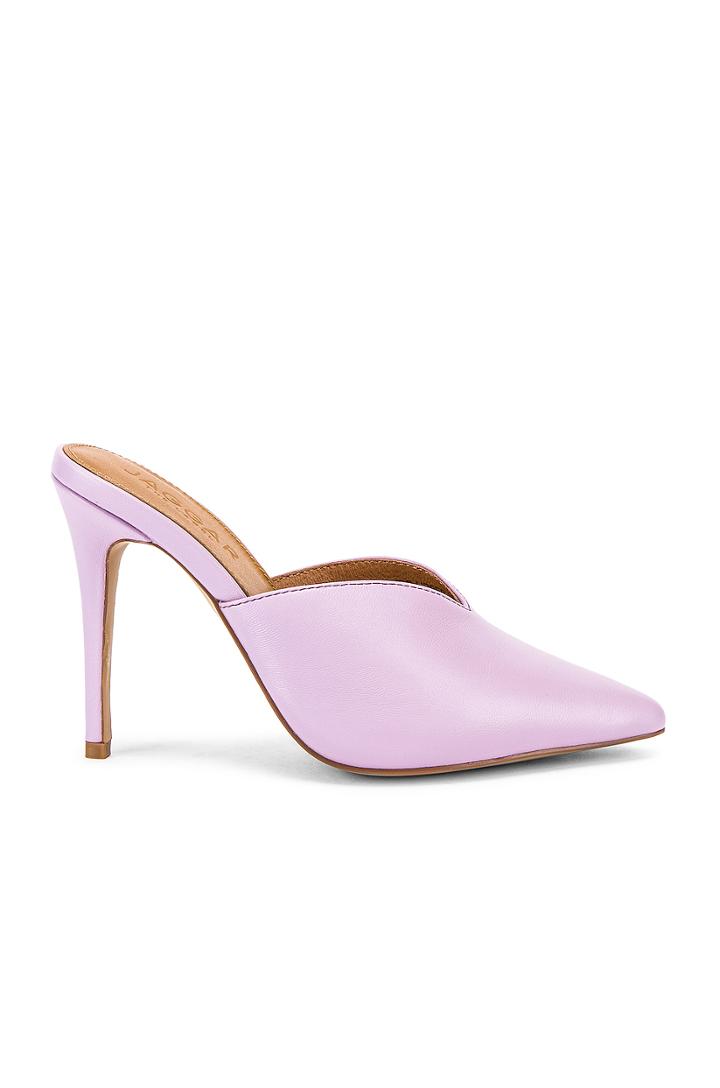 Myth Leather Mule Heel