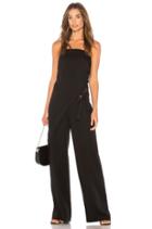 Black Strapless Jumpsuit
