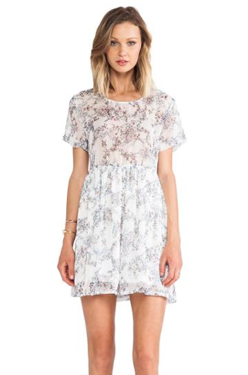 Anine Bing Loose Fit Dress In White