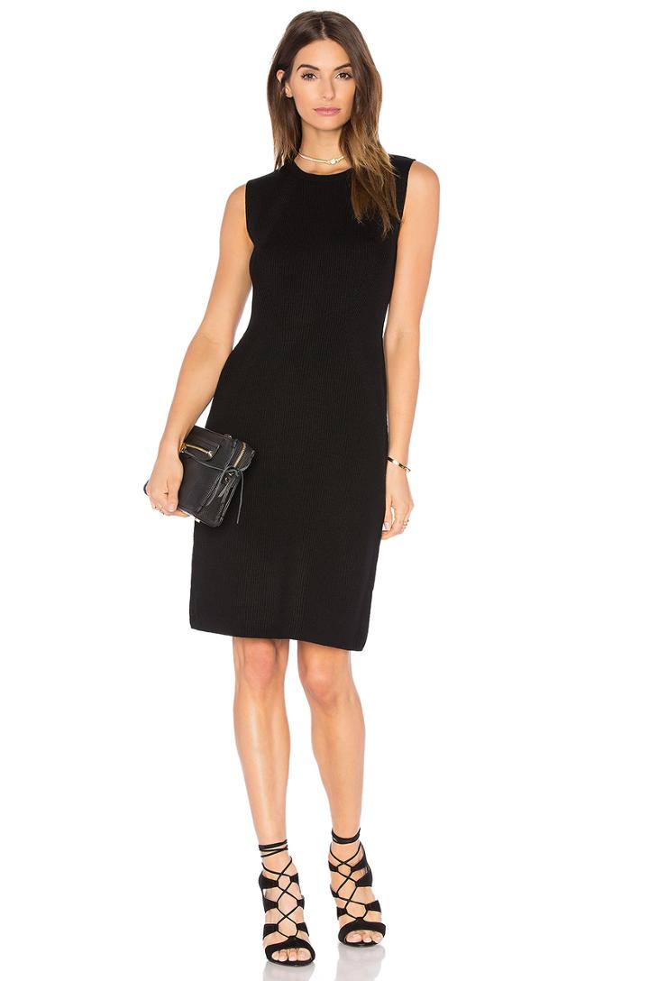 Plaited Rib Shift Dress