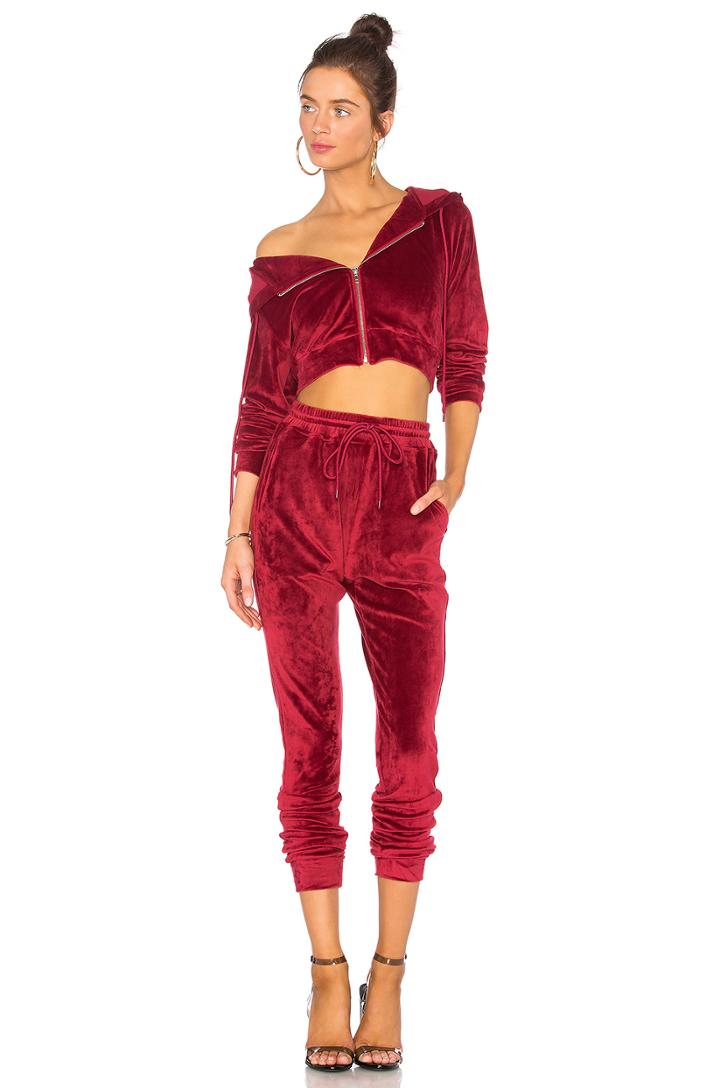 Guizio Velour Tracksuit