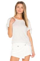 Tie Split Sleeve Tee