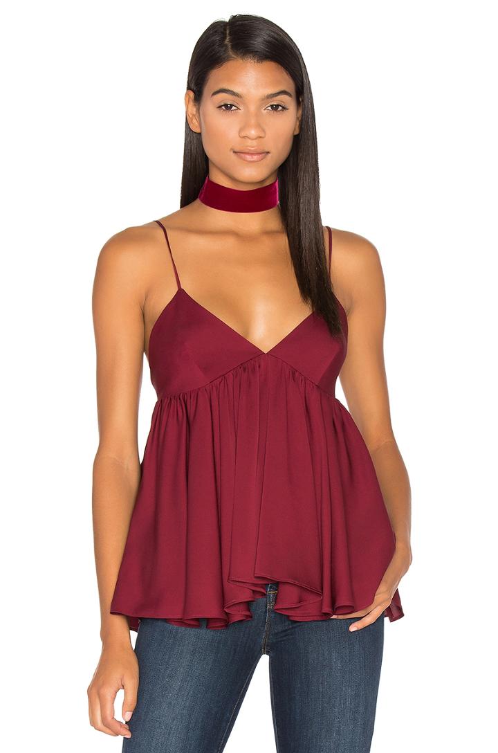 Silk Rosette Cami