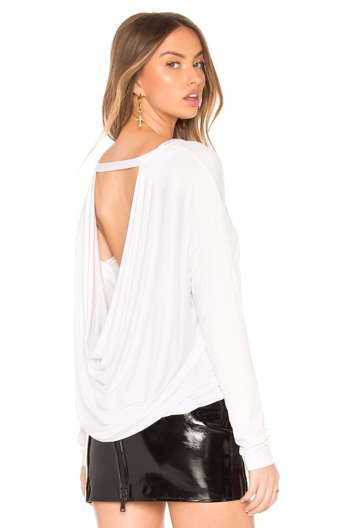 Jersey Open Back Top