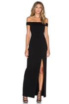 Ponti Shoulder Band Gown