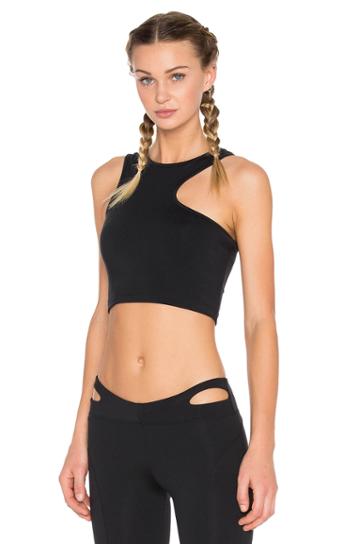 Side Cut Out Crop Tank
