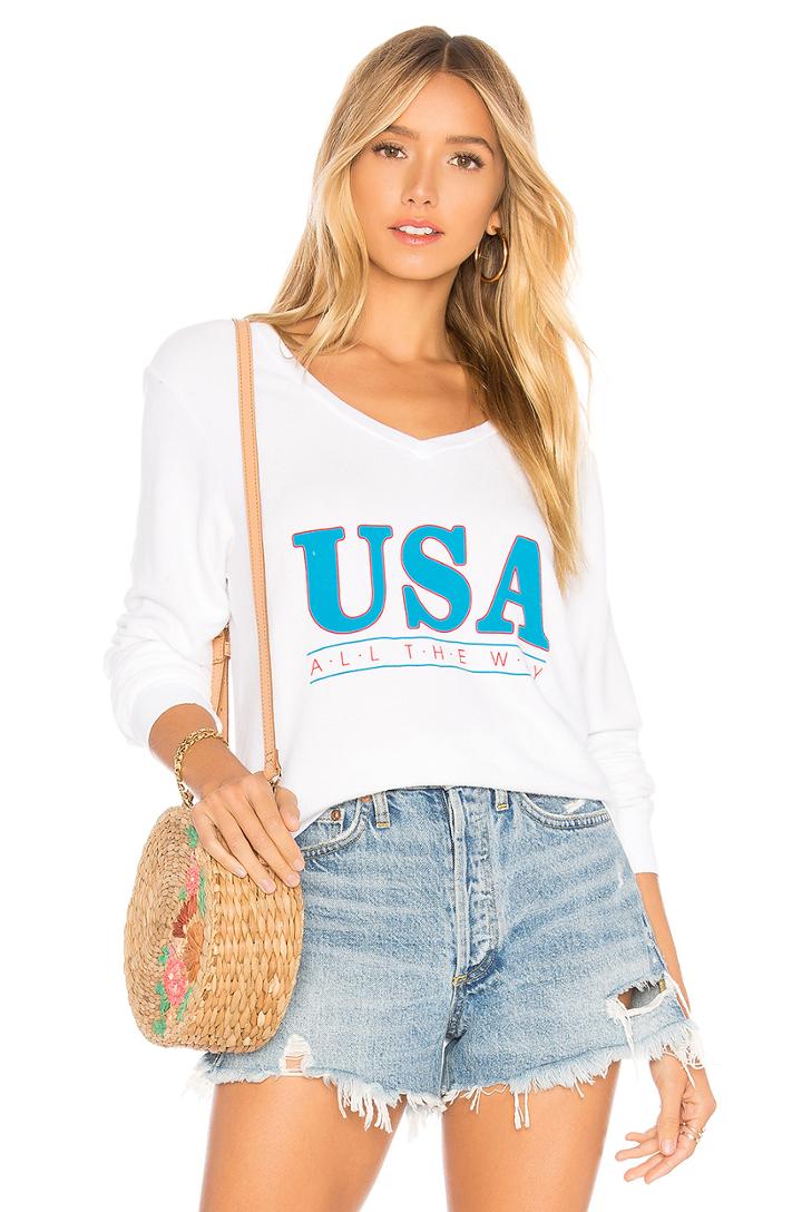 All The Way Baggy Beach V Sweater