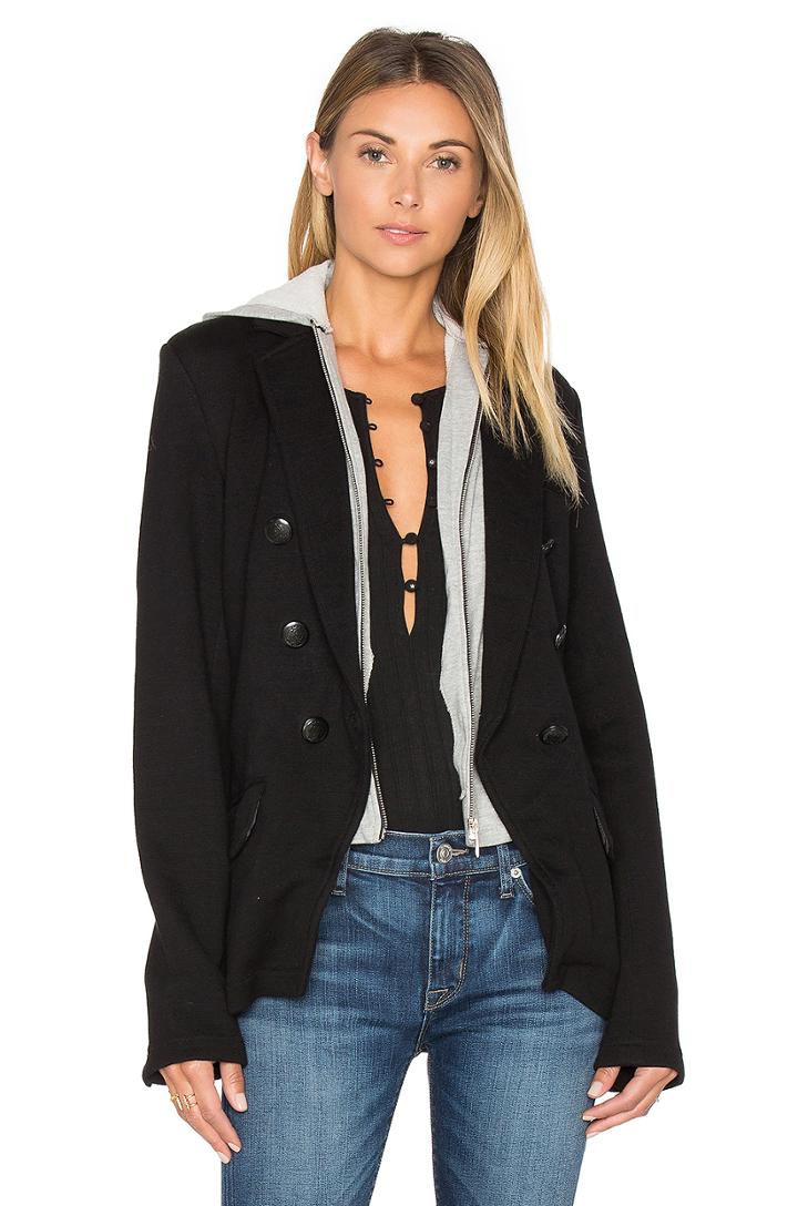 Captains Jacket Zip Out Sweatshirt Hood