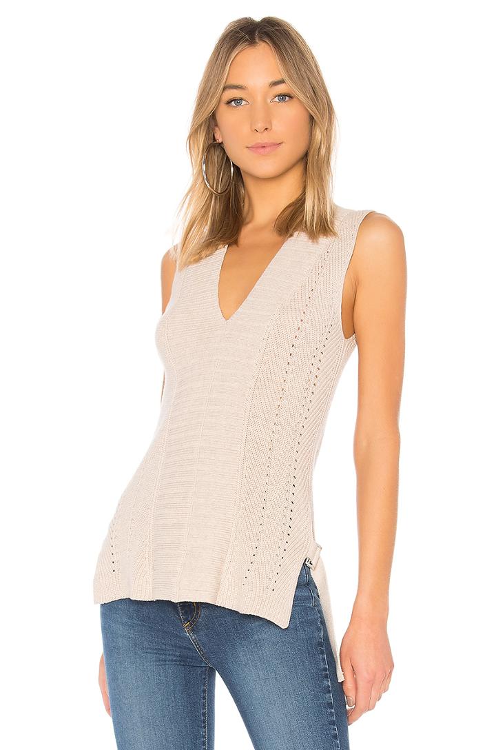 V-neck Sleeveless Pullover