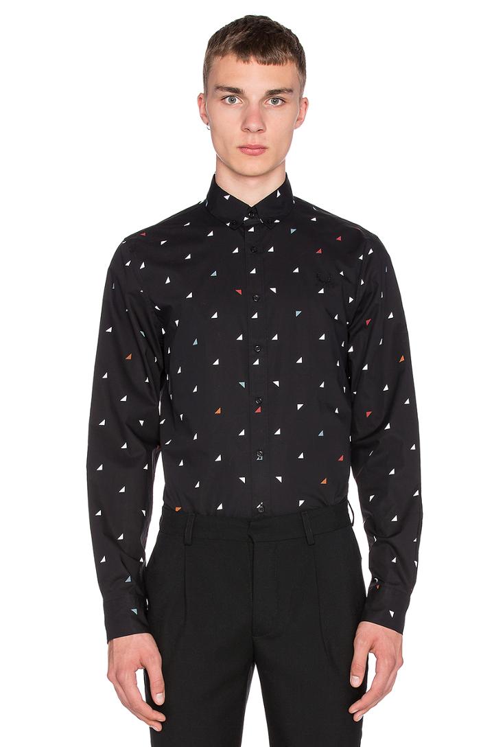 Long Sleeve Printed Shirt