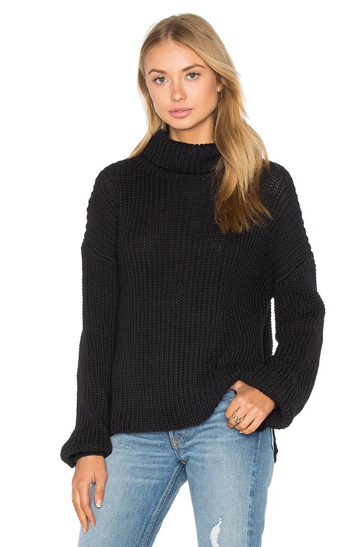 Zacharay Roll Neck Knit Sweater