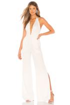 X Revolve White Temple Jumpsuit