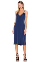 X Revolve Stella Deep V Slip Dress