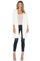 Yarn Round Neck Cardigan
