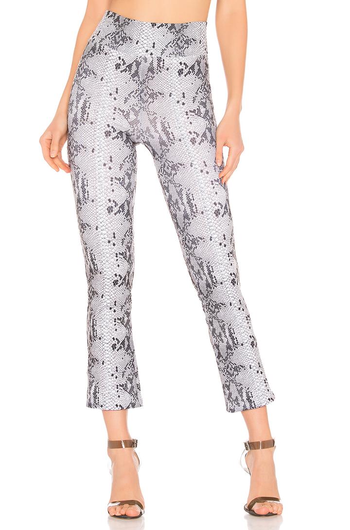 Seamed Crop Flare Pant