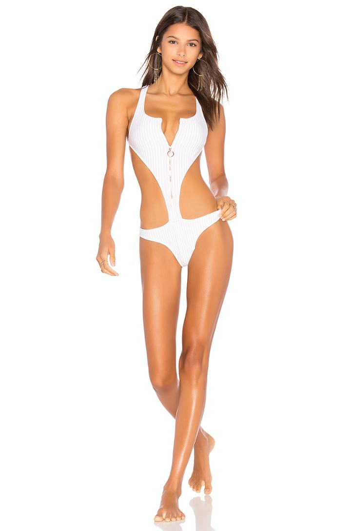 Spring Training Zip Monokini
