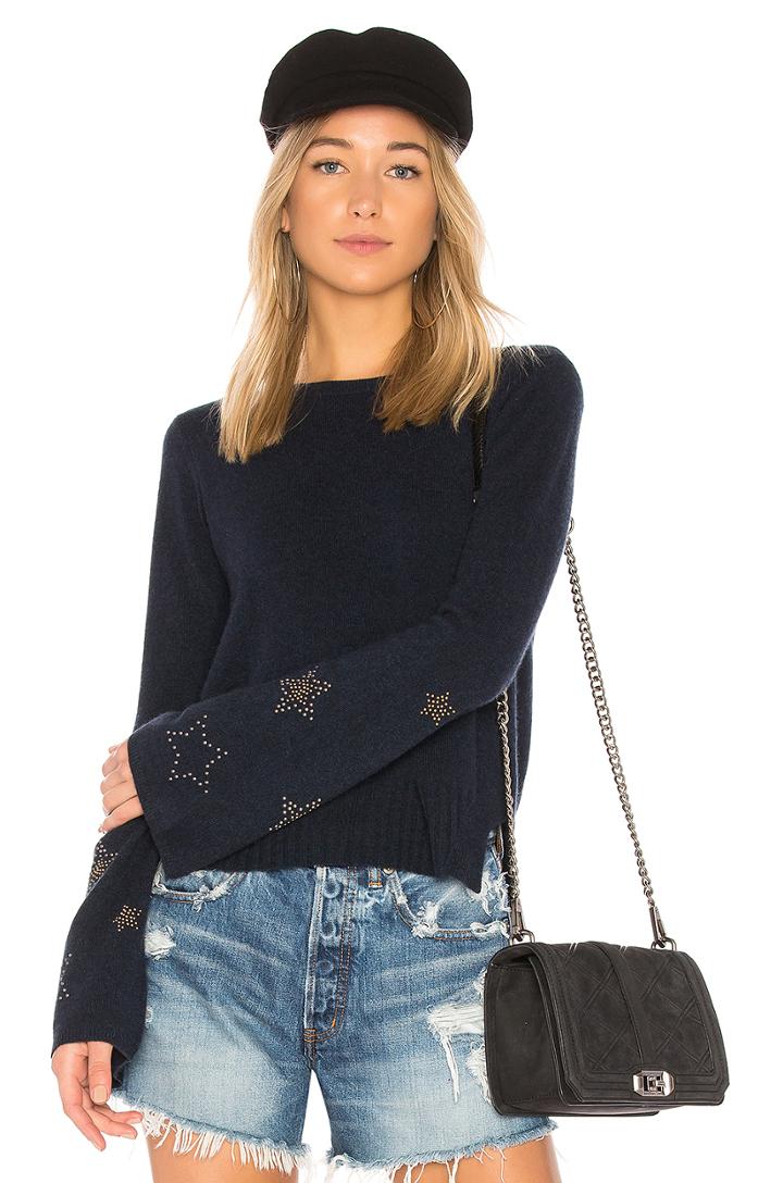 Star Bell Sleeve Sweater