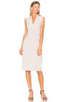 Sleeveless Side Drape Dress