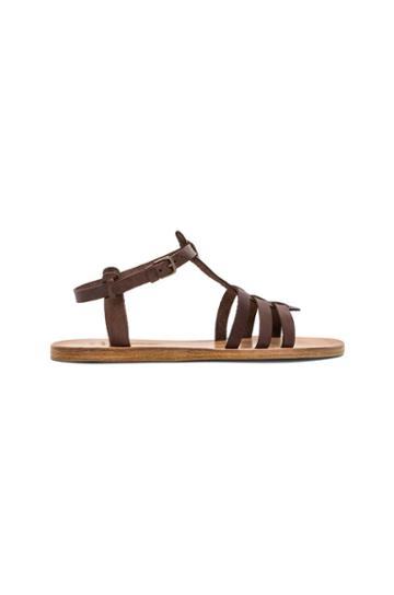 N.d.c. Josephine Leather Sandal In Brown