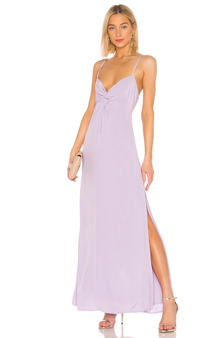 Judith Knot Front Maxi Dress