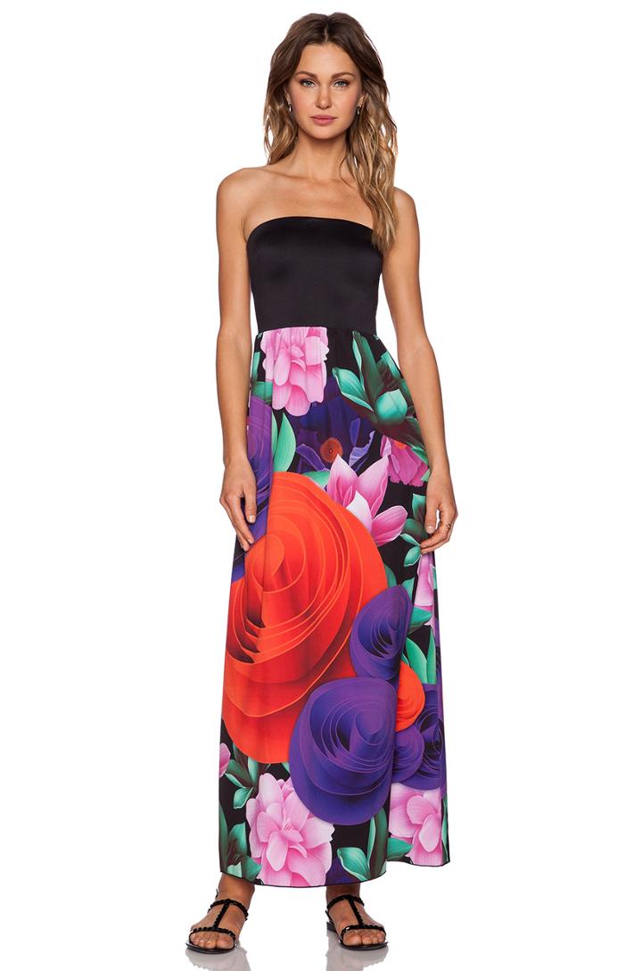 Lotus Garden Maxi Dress