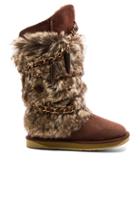 Atilla Boot With Faux Fur