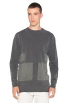 Paneled Long Sleeve Crew