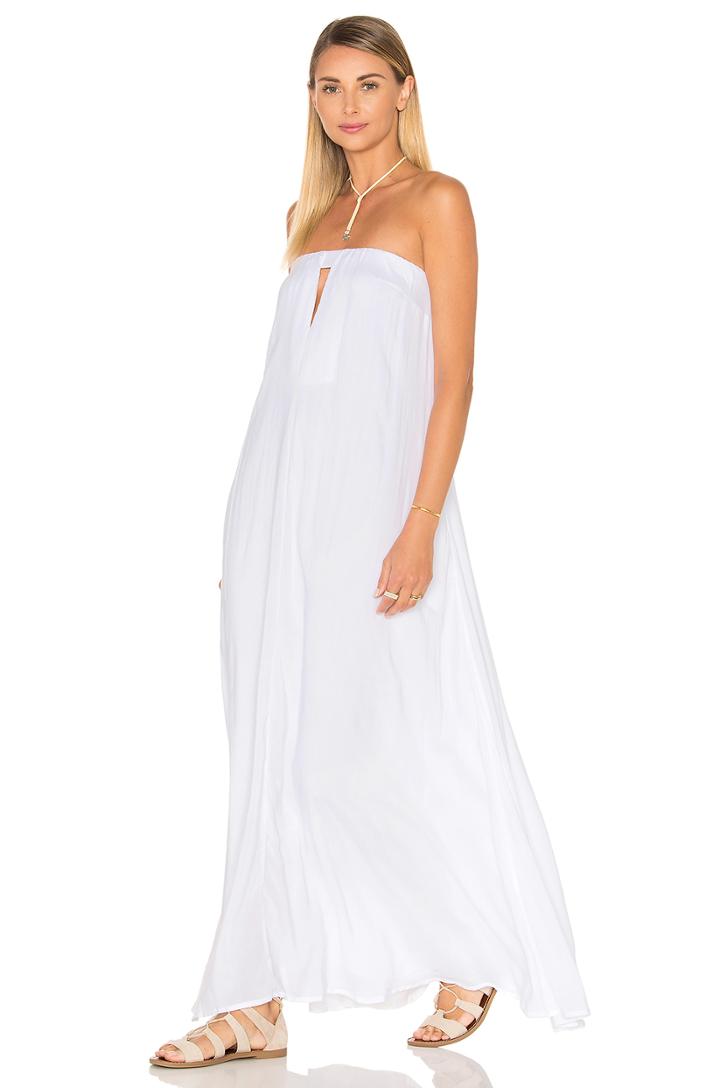 Sail Strapless Maxi Dress