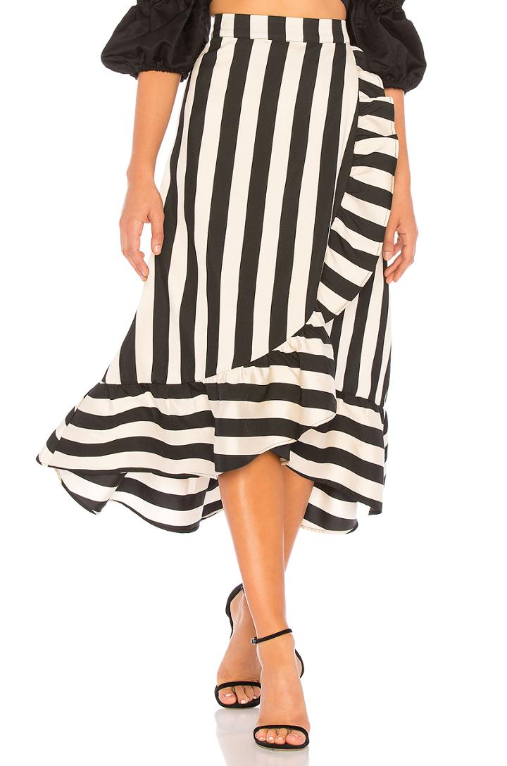 Hi Low Ruffle Skirt