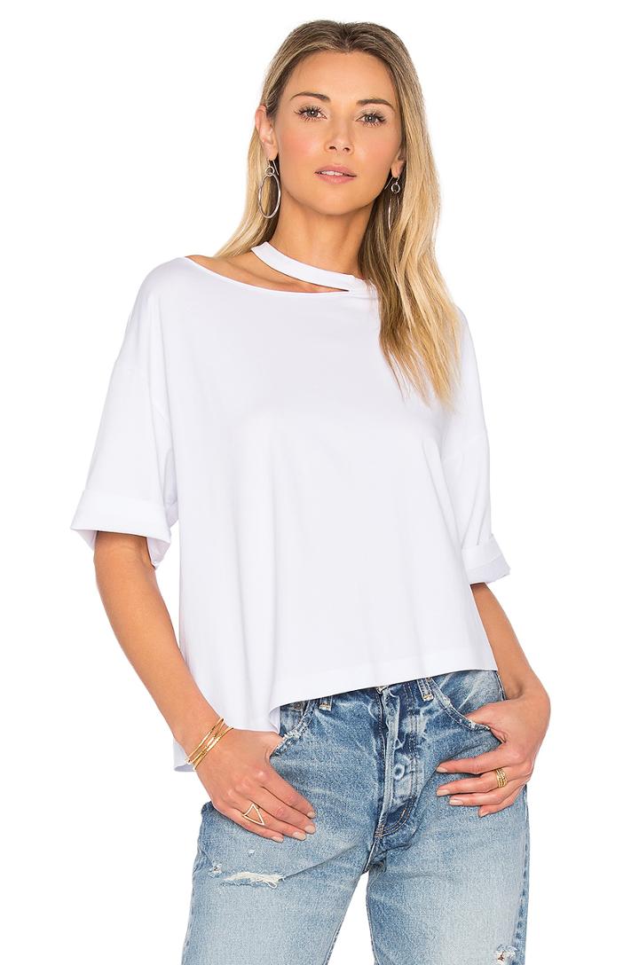 Distressed Boxy Tee