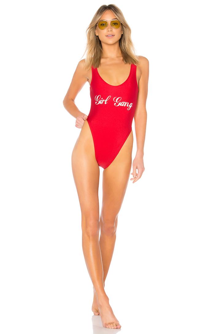 X Revolve Girl Gang Patch One Piece